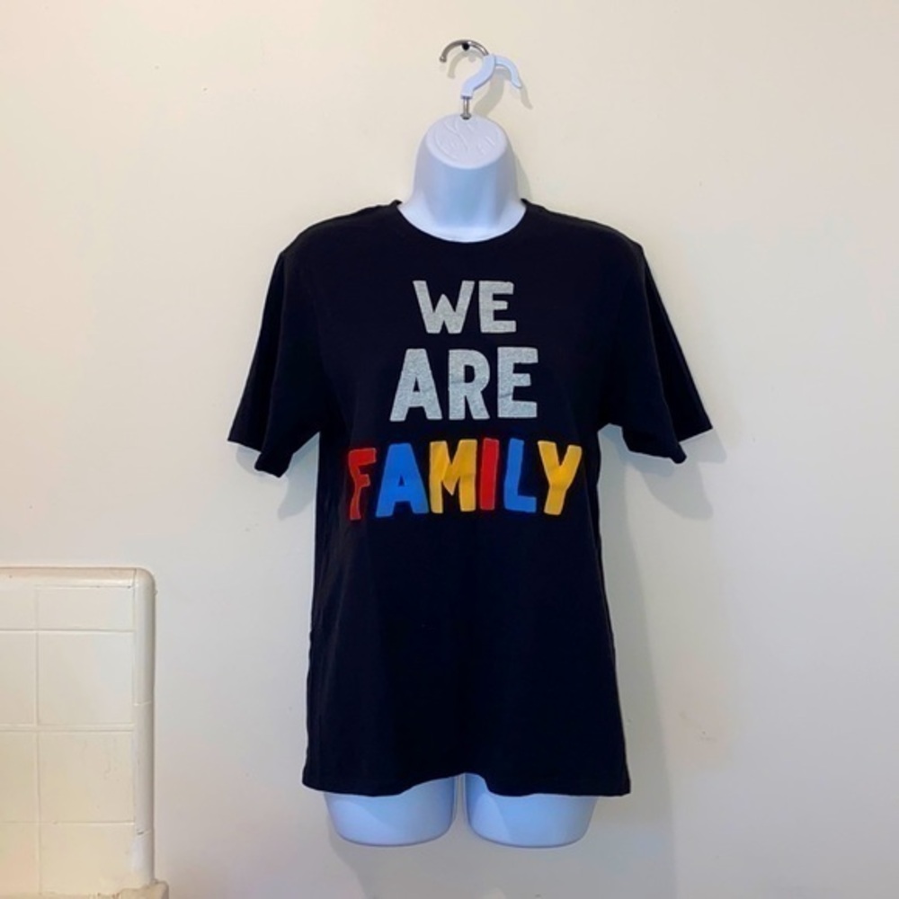 Juniors Junk Food “We Are Family” Graphic Tee
